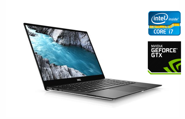 Ігровий ноутбук Б-клас Dell XPS 15 9570 / 15.6" (1920x1080) IPS / Intel Core i7-8750H (6 (12) ядра по 2.2 - 4.1 GHz) / 16 GB DDR4 / 512 GB SSD / nVidia GeForce GTX 1050 Ti Max-Q, 4 GB GDDR5, 128-bit / HDMI