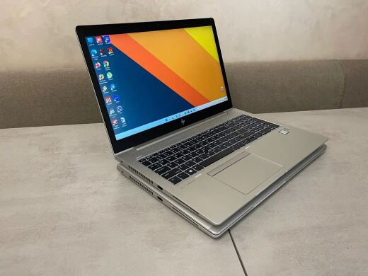 Ігровий ноутбук HP EliteBook 850 G6 / 15.6" (1920x1080) IPS / Intel Core i7-8650U (4 (8) ядра по 1.9 - 4.2 GHz) / 16 GB DDR4 / 512 GB SSD M.2 / AMD Radeon RX 550, 2 GB GDDR5, 128-bit / WebCam / USB 3.1 / HDMI