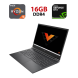 Игровой ноутбук HP Victus 16-E0017NO / 16" (1920x1080) IPS / AMD Ryzen 5 5600H (6 (12) ядер по 3.3 - 4.2 GHz) / 16 GB DDR4 / 480 GB SSD / nVidia GeForce RTX 3060, 6 GB GDDR6, 192-bit / WebCam купить