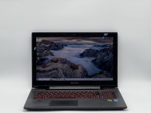 Ігровий ноутбук Б-клас Lenovo Y50-70 / 15.6" (3840x2160) IPS / Intel Core i7-4710HQ (4 (8) ядра по 2.5 - 3.5 GHz) / 16 GB DDR3 / 240 GB SSD / nVidia GeForce GTX 860M, 2 GB GDDR5, 128-bit / WebCam