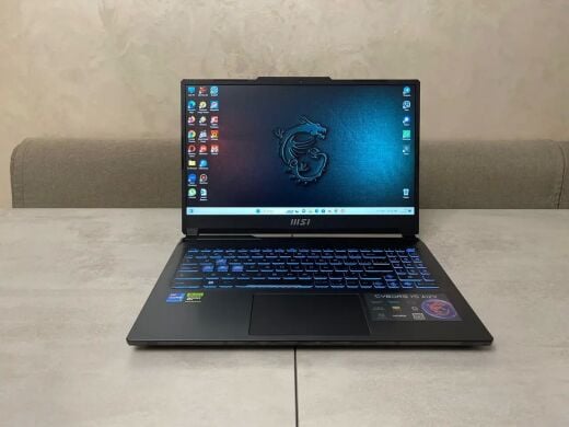 Игровой ноутбук MSI Cyborg 15 A12VF-055CA / 15.6" (1920x1080) IPS / Intel Core i7-12650H (10 (16) ядер по 2.3 - 4.7 GHz) / 16 GB DDR5 / 512 GB SSD M.2 / nVidia GeForce RTX 4060, 8 GB GDDR6, 128-bit / WebCam / HDMI