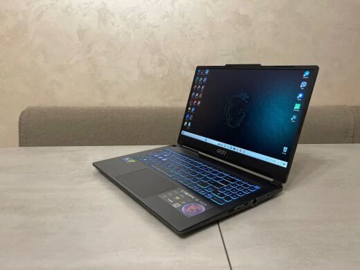 Игровой ноутбук MSI Cyborg 15 A12VF-055CA / 15.6" (1920x1080) IPS / Intel Core i7-12650H (10 (16) ядер по 2.3 - 4.7 GHz) / 16 GB DDR5 / 512 GB SSD M.2 / nVidia GeForce RTX 4060, 8 GB GDDR6, 128-bit / WebCam / HDMI