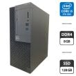 Компьютер Dell OptiPlex 3060 Tower / Intel Core i5-8500 (6 ядер по 3.0 - 4.1 GHz) / 8 GB DDR4 / 128 GB SSD / Intel UHD Graphics 630 / DVD-ROM