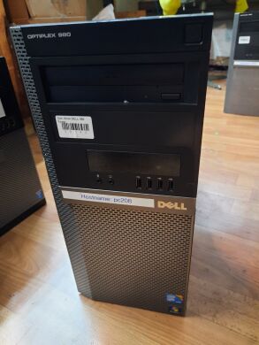 Комп'ютер Dell OptiPlex 980 Tower / Intel Core i7-860 (4 (8) ядра по 2.8 - 3.46 GHz) / 8 GB DDR3 / 1000 GB HDD (2x 500 GB HDD) / nVidia GeForce GT 520, 1 GB GDDR3, 64-bit