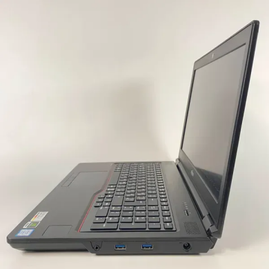 Мобільна робоча станція Б-клас Fujitsu Celsius H780 / 15.6" (1920x1080) IPS / Intel Core i7-8750H (6 (12) ядер по 2.2 - 4.1 GHz) / 16 GB DDR4 / 512 GB SSD / nVidia Quadro P600, 4 GB GDDR5, 128-bit / HDMI / VGA / USB Type-C