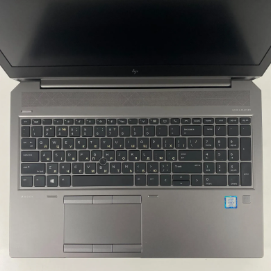 Мобильная рабочая станция Б-класс HP ZBook 15 G5 / 15.6" (1920x1080) IPS / Intel Core i7-8850H (6 (12) ядра по 2.6 - 4.3 GHz) / 16 GB DDR4 / 500 GB SSD / nVidia Quadro P1000, 4 GB GDDR5, 256-bit / WebCam / TouchID