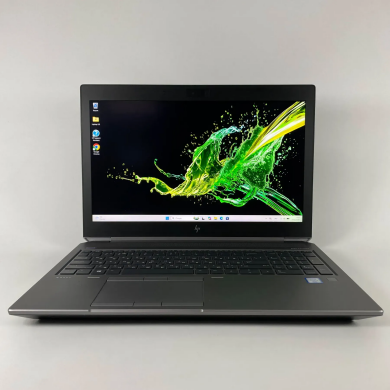 Мобильная рабочая станция Б-класс HP ZBook 15 G5 / 15.6" (1920x1080) IPS / Intel Core i7-8850H (6 (12) ядра по 2.6 - 4.3 GHz) / 16 GB DDR4 / 500 GB SSD / nVidia Quadro P1000, 4 GB GDDR5, 256-bit / WebCam / TouchID