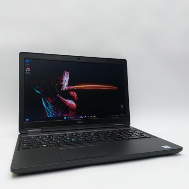 Мобільна робоча станція Dell Precision 3530 / 15.6" (1920x1080) IPS / Intel Core i7-8750H (6 (12) ядер по 2.2 - 4.1 GHz) / 16 GB DDR4 / 512 GB SSD / nVidia Quadro P600 Mobile, 4 GB GDDR5, 128-bit / WebCam / Win 11 Pro