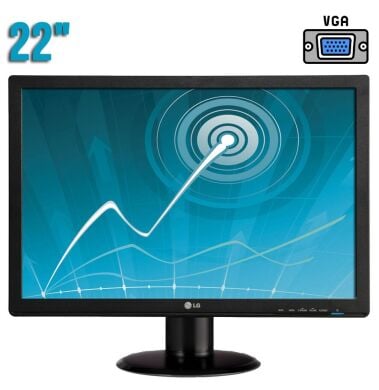 Монитор Б-класс LG Flatron W2242S-BF / 22" (1680x1050) TN / VGA / VESA 75x75