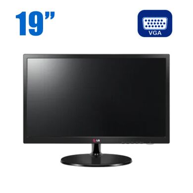 Монітор LG Flatron 19EN33S / 19" (1366x768) TN / VGA