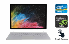 Ноутбук-трансформер Б-класс Microsoft Surface Book 2 / 15" (3240x2160) IPS Touch / Intel Core i7-8650U (4 (8) ядра по 1.9 - 4.2 GHz) / 16 GB DDR3 / 256 GB SSD / nVidia GeForce GTX 1060, 6 GB GDDR5, 192-bit / WebCam / USB Type-C