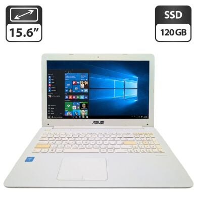 Ноутбук Asus E502S / 15.6" (1366x768) TN / Intel Pentium N3700 (4 ядра по 1.6 - 2.4 GHz) / 4 GB DDR3 / 120 GB SSD / Intel HD Graphics / WebCam