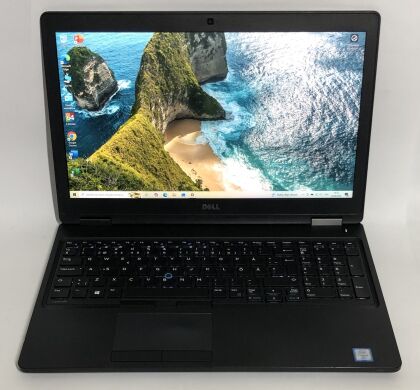 Ноутбук Б-класс Dell Latitude 5580 / 15.6" (1920x1080) IPS / Intel Core i5-6300U (2 (4) ядра по 2.4 - 3.0 GHz) / 8 GB DDR4 / 128 GB SSD / Intel HD Graphics 520 / WebCam / Win 10 Home