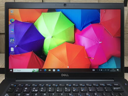Ноутбук Б-класс Dell Latitude 7490 / 14" (1920x1080) IPS / Intel Core i5-7300U (2 (4) ядра по 2.6 - 3.5 GHz) / 8 GB DDR4 / 240 GB SSD M.2 / Intel HD Graphics 620 / WebCam / Fingerprint / HDMI