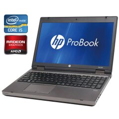 Ноутбук HP ProBook 6560b / 15.6" (1600x900) TN / Intel Core i5-2520M (2 (4) ядра по 2.5 - 3.2 GHz) / 8 GB DDR3 / 500 GB HDD / AMD Radeon HD 6470M, 512 MB DDR3, 64-bit / WebCam / DVD-ROM
