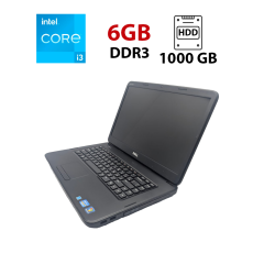 Ноутбук Dell Inspiron N5050 / 15.6" (1366x768) TN / Intel Core i3-2370M (2 (4) ядра по 2.4 GHz) / 6 GB DDR3 / 1000 GB HDD / Intel HD Graphics 3000 / WebCam / АКБ не тримає
