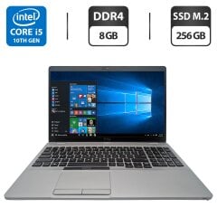 Ноутбук Dell Latitude 5510 / 15.6" (1920x1080) IPS / Intel Core i5-10310U (4 (8) ядра по 1.7 - 4.4 GHz) / 8 GB DDR4 / 256 GB SSD M.2 / Intel UHD Graphics / WebCam