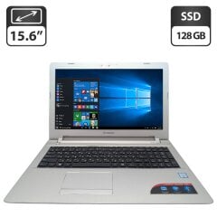 Ноутбук Lenovo IdeaPad 500-15ISK / 15.6" (1920x1080) TN / Intel Core i5-6200U (2 (4) ядра по 2.3 - 2.8 GHz) / 8 GB DDR3 / 128 GB SSD / Intel HD Graphics 520 / WebCam / DVD-ROM