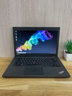 Ноутбук Lenovo ThinkPad T440 / 14" (1600x900) TN / Intel Core i5-4300U (2 (4) ядра по 1.9 - 2.9 GHz) / 8 GB DDR3 / 128 GB SSD / Intel HD Graphics 4400 / WebCam / Fingeprint