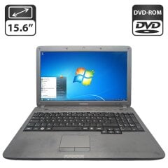 Ноутбук Samsung R530 / 15.6" (1366x768) TN / Intel Pentium T4500 (2 ядра по 2.3 GHz) / 4 GB DDR3 / 320 GB HDD / Intel HD Graphics / WebCam / DVD-ROM