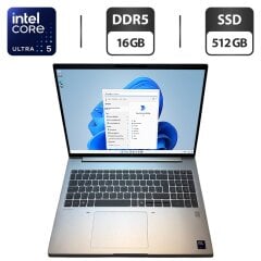 Новий ноутбук HP EliteBook 6 G1i / 16" (1920x1200) IPS / Intel Core Ultra 5 225U (12 (14) ядер по 1.5 - 4.8 GHz) / 16 GB DDR5 / 512 GB SSD / Intel Graphics / WebCam