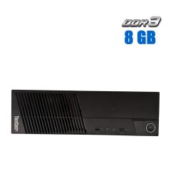 ПК Lenovo ThinkCentre M83 SFF / Intel Core i3-4150 (2 (4) ядра по 3.5 GHz) / 8 GB DDR3 / 250 GB HDD / Intel HD Graphics 4400