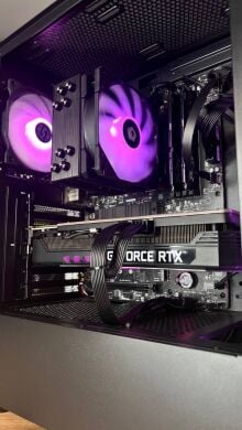 Сборка под заказ: компьютер A-Data XPG Valor Mesh C Black Tower / AMD Ryzen 5 7500F (6 (12) ядер по 3.7 - 5.0 GHz) / 32 GB DDR5 / 1000 GB SSD M.2 / nVidia GeForce RTX 3080, 10 GB GDDR6X, 360-bit / 850W