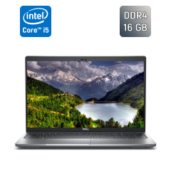 Ультрабук Б-класс Dell Latitude 5530 / 15.6" (1920x1080) IPS / Intel Core i5-1245U (10 (12) ядер по 1.2 - 4.4 GHz) / 16 GB DDR4 / 256 GB SSD / Intel Iris Xe Graphics / WebCam / HDMI