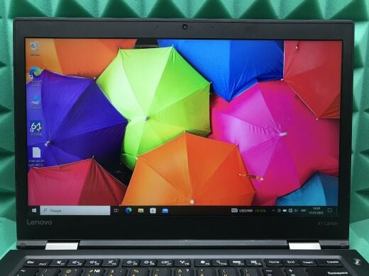 Ультрабук Б-клас Lenovo ThinkPad X1 Carbon (4th Gen) / 14" (1920x1080) IPS / Intel Core i5-6300U (2 (4) ядра по 2.4 - 3.0 GHz) / 8 GB DDR3 / 192 GB SSD M.2 / Intel HD Graphics 520 / WebCam / Fingerprint / miniDP / HDMI