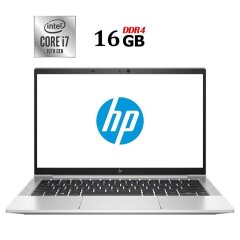 Ультрабук HP EliteBook 830 G7 / 13.3" (1920x1080) IPS / Intel Core i7-10610U (4 (8) ядра по 1.8 - 4.9 GHz) / 16 GB DDR4 / 240 GB SSD / Intel UHD Graphics / WebCam 