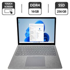 Ультрабук Microsoft Surface Laptop 4 / 13.5" (2256x1504) IPS Touch / AMD Ryzen 5 4680U (6 (12) ядер по 2.2 - 4.0 GHz) / 16 GB DDR4 / 256 GB SSD / AMD Radeon RX Vega 7 Graphics / WebCam