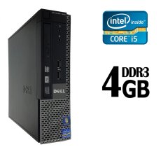 Dell Optiplex 7010 USFF / Intel Core i5-3470T (2(4) ядра по 2.9GHz) / 4GB DDR3 / 160GB HDD