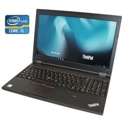 Ноутбук Lenovo ThinkPad L570 / 15.6" (1920x1080) IPS / Intel Core i5-6200U (2 (4) ядра по 2.3 - 2.8 GHz) / 8 GB DDR4 / 240 GB SSD / Intel HD Graphics 520 / WebCam / DVD-ROM / Win 10 Pro