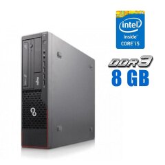 Компьютер Fujitsu Esprimo E900 SFF / Intel Core i5-2300 (4 ядра по 2.8 - 3.1 GHz) / 8 GB DDR3 / 240 GB SSD / Intel HD Graphics 2000 / DVD-ROM