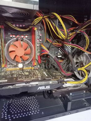 Игровой ПК Kllisre Tower / Intel Xeon E5-2630 V2 (6 (12) ядер по 2.6 - 3.1 GHz) / 16 GB DDR3 / 512 GB SSD + 1000 GB HDD / AMD Radeon RX 580, 4 GB GDDR5, 256-bit / 700W / Win 11