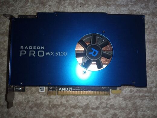 Дискретная видеокарта AMD Radeon Pro WX 5100, 8 GB GDDR5, 256-bit / 4x DisplayPort