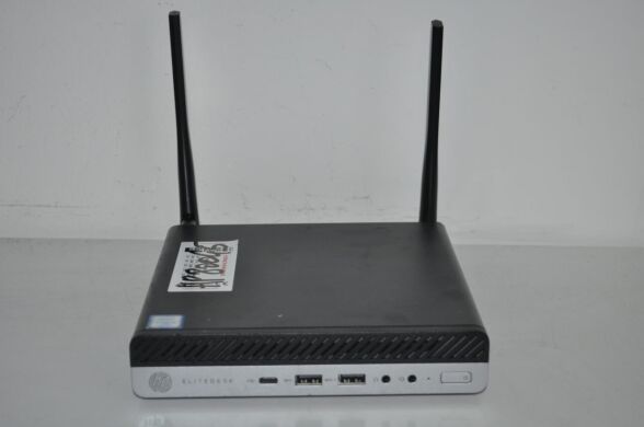Неттоп HP EliteDesk 800 G5 Desktop Mini USFF / Intel Core i5-9600T (6 ядер по 2.3 - 3.9 GHz) / 8 GB DDR4 / 512 GB SSD M.2 / Intel UHD Graphics 630 / Wi-Fi / Windows 11 Pro / Блок живлення