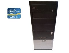 ПК Asus Vento Tower / Intel Core i5-2400 (4 ядра по 3.1 - 3.4 GHz) / 8 GB DDR3 / 120 GB SSD + 500 HDD / Intel HD Graphics 2000 / 400W