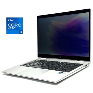 Ультрабук-трансформер Б-класс HP Elite x360 830 G10 / 13.3" (1920x1200) IPS Touch / Intel Core i7-1365U (10 (12) ядер по 1.8 - 5.2 GHz) / 32 GB DDR5 / 512 GB SSD / Intel Iris Xe Graphics / WebCam / Win 11