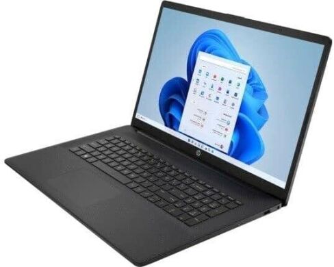 Ноутбук HP 17t-cn300-9p4g6 / 17.3" (1600x900) TN / Intel Core i5-1335U (10 (12) ядер по 3.4 - 4.6 GHz) / 8 GB DDR4 / 256 GB SSD / Intel Iris X Graphics / WebCam / Win 11 Home