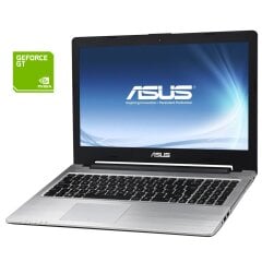 Ноутбук Б-класс Asus K56CB / 15.6" (1366x768) TN / Intel Pentium 2117U (2 ядра по 1.8 GHz) / 8 GB DDR3 / 240 GB SSD / nVidia GeForce GT 740M, 2 GB DDR3, 64-bit / WebCam / DVD-RW