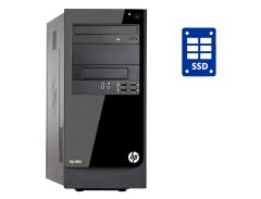 ПК HP Pro 3300 Tower / Intel Core i3-2100 (2 (4) ядра по 3.1 GHz) / 8 GB DDR3 / 240 GB SSD / Intel HD Graphics 2000 / DVD-RW / Card Reader