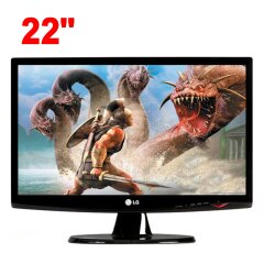Монітор Б-клас LG Flatron W2243S-PF / 22" (1920x1080) TN / 1x VGA / Кабелі в комплекті