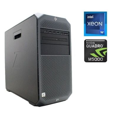 Робоча станція HP Z4 G4 Workstation Tower / Intel Xeon W-2133 (6 (12) ядер по 3.6 - 3.9 GHz) / 32 GB DDR4 / 256 GB SSD M.2 / nVidia Quadro M5000, 8 GB GDDR5, 256-bit / DVD-ROM