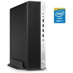 ПК HP EliteDesk 800 G4 SFF / Intel Core i7-8700 (6 (12) ядер по 3.2 - 4.6 GHz) / 8 GB DDR4 / 256 GB SSD / Intel UHD Graphics 630