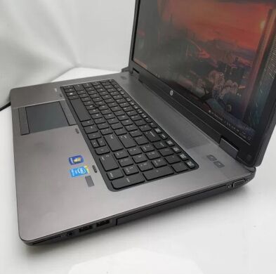 Мобильна рабоча станція HP ZBook 17 G2 / 17.3" (1920x1080) TN / Intel Core i7-4710MQ (4 (8) ядра по 2.5 - 3.5 GHz) / 16 GB DDR3 / 240 GB SSD / nVidia Quadro K2200M, 2 GB GDDR5, 128-bit / WebCam / DVD-RW / Win 10 Pro