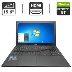 Ноутбук Acer Aspire V5-571G / 15.6" (1366x768) TN / Intel Core i3-2367M (2 (4) ядра по 1.4 GHz) / 6 GB DDR3 / 500 GB HDD / nVidia GeForce GT 620M, 1 GB GDDR3, 64-bit / WebCam / DVD-ROM