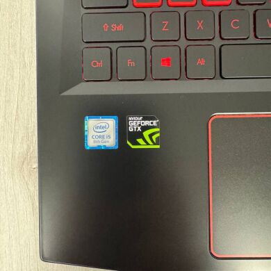 Ігровий ноутбук Acer Nitro 5 AN515-53 / 15.6" (1920x1080) IPS / Intel Core i5-8300H (4 (8) ядра по 2.3 - 4.0 GHz) / 16 GB DDR4 / 500 GB SSD / nVidia GeForce GTX 1050, 4 GB GDDR5, 128-bit / WebCam