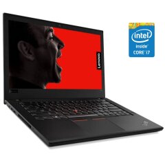 Ультрабук Б-класс Lenovo ThinkPad T480 / 14" (1920x1080) TN / Intel Core i7-8650U (4 (8) ядра по 1.9 - 4.2 GHz) / 16 GB DDR4 / 256 GB SSD / Intel UHD Graphics 620 / WebCam / 2x АКБ