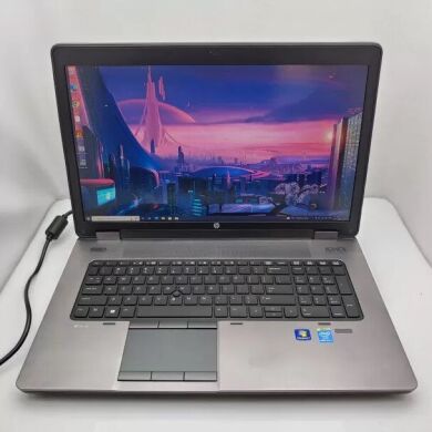 Мобильна рабоча станція HP ZBook 17 G2 / 17.3" (1920x1080) TN / Intel Core i7-4710MQ (4 (8) ядра по 2.5 - 3.5 GHz) / 16 GB DDR3 / 240 GB SSD / nVidia Quadro K2200M, 2 GB GDDR5, 128-bit / WebCam / DVD-RW / Win 10 Pro